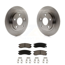 Charger l&#39;image dans la galerie, Rear Brake Rotors &amp; Ceramic Pad Kit For Buick LeSabre Park Avenue Pontiac Aurora