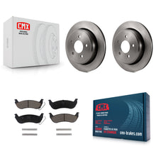 Charger l'image dans la galerie, Rear Brake Rotor &amp; Ceramic Pad Kit For Ford Crown Victoria Mercury Grand Marquis