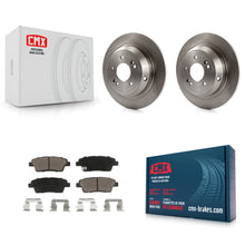 Charger l'image dans la galerie, Rear Disc Brake Rotors And Ceramic Pads Kit For Hyundai Genesis G80 Kia K900
