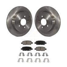 Load image into Gallery viewer, Rear Brake Rotors Ceramic Pad Kit For Nissan Murano INFINITI Pathfinder QX60 Q50