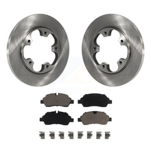 Charger l&#39;image dans la galerie, Rear Brake Rotor Ceramic Pad Kit For Ford Transit-250 Transit-350 Transit-150 HD