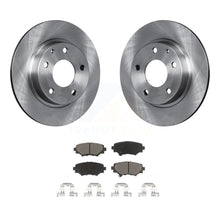 Charger l&#39;image dans la galerie, Rear Disc Brake Rotors And Ceramic Pads Kit For Mazda 3 Sport