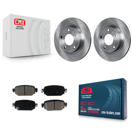 Rear Disc Brake Rotors And Ceramic Pads Kit For Mazda 3 CX-3 Sport
