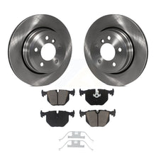 Charger l&#39;image dans la galerie, Rear Disc Brake Rotors And Ceramic Pads Kit For 2004-2010 BMW X3