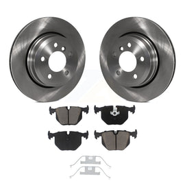[Rear] 2004-2010 BMW X3 Premium OE Brake Rotors & Ceramic Pads Kit For Max Braking