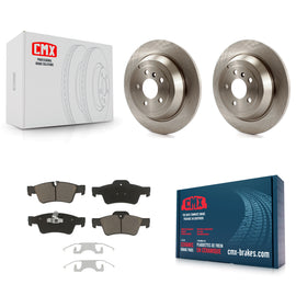 Rear Brake Rotor & Ceramic Pad Kit For Mercedes-Benz ML350 R350 ML500 ML320 R500