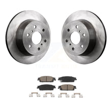 Load image into Gallery viewer, Rear Brake Rotor &amp; Ceramic Pad Kit For Chevrolet Silverado 1500 GMC Sierra Tahoe