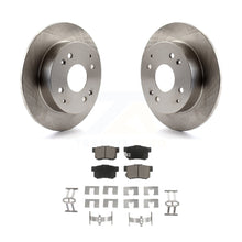 Load image into Gallery viewer, Rear Disc Brake Rotors And Ceramic Pads Kit For Honda Accord Acura CL