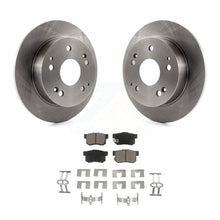 Load image into Gallery viewer, Rear Disc Brake Rotor &amp; Ceramic Pad Kit For Honda Accord Civic Acura RSX Integra