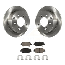 Charger l&#39;image dans la galerie, Rear Disc Brake Rotors And Ceramic Pads Kit For 2010-2013 Kia Soul