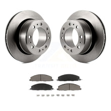 Load image into Gallery viewer, Rear Disc Brake Rotors And Ceramic Pads Kit For Ram 2500 3500 1500 Dodge