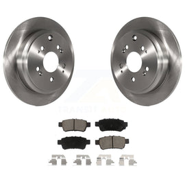 [Rear] 2005-2010 Honda Odyssey Premium OE Brake Rotors & Ceramic Pads Kit For Max Braking