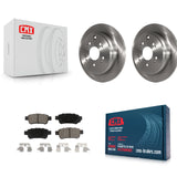 [Rear] 2005-2010 Honda Odyssey Premium OE Brake Rotors & Ceramic Pads Kit For Max Braking