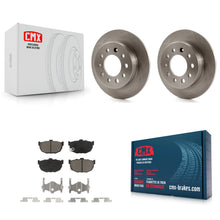 Load image into Gallery viewer, [Rear] 2003-2008 Hyundai Tiburon Premium OE Brake Rotors &amp; Ceramic Pads Kit For Max Braking