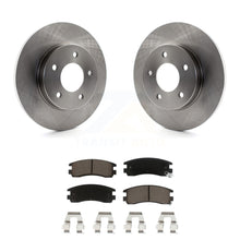 Load image into Gallery viewer, Rear Brake Rotor Ceramic Pad Kit For Cadillac DeVille Buick Park Avenue Eldorado