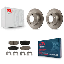 Charger l'image dans la galerie, [Rear] 2007-2009 Kia Sorento Premium OE Brake Rotors &amp; Ceramic Pads Kit For Max Braking