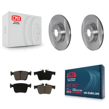 Charger l'image dans la galerie, Rear Brake Rotors Ceramic Pad Kit For 16-19 Volvo XC90 With 320mm Diameter Rotor