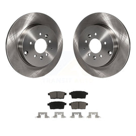 [Rear] 2007-2015 Mazda CX-9 Premium OE Brake Rotors & Ceramic Pads Kit For Max Braking