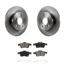 Charger l&#39;image dans la galerie, Rear Disc Brake Rotors And Ceramic Pads Kit For Ford Focus