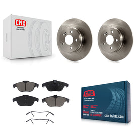 Rear Disc Brake Rotors And Ceramic Pads Kit For Mercedes-Benz C300 C250 C230