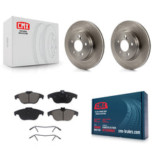 Charger l'image dans la galerie, Rear Disc Brake Rotor Ceramic Pad Kit For Mercedes-Benz E350 C250 C300 C350 E550