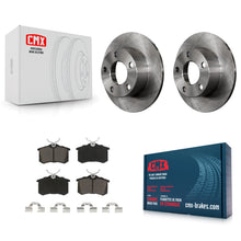 Load image into Gallery viewer, Rear Disc Brake Rotors And Ceramic Pads Kit For Volkswagen Passat Audi A6