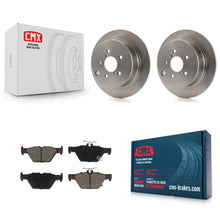 Load image into Gallery viewer, Rear Disc Brake Rotors And Ceramic Pads Kit For Subaru Crosstrek