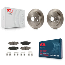 Charger l'image dans la galerie, Rear Brake Rotor Ceramic Pad Kit For Subaru Outback Impreza Forester Legacy FR-S
