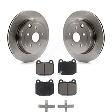 Load image into Gallery viewer, Rear Disc Brake Rotors And Ceramic Pads Kit For Subaru Impreza WRX STI