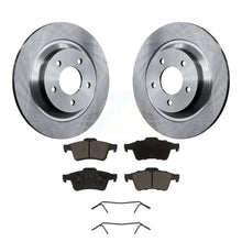 Charger l&#39;image dans la galerie, Rear Disc Brake Rotors And Ceramic Pads Kit For 2006 Mazda 5 To 02 06