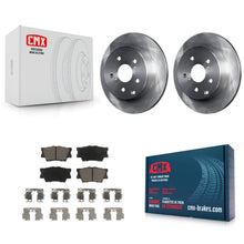 Charger l'image dans la galerie, Rear Disc Brake Rotors And Ceramic Pads Kit For Toyota RAV4 Lexus HS250h