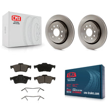 Charger l'image dans la galerie, [Rear] 2003 Saab 9-3 Sedan With Vented Premium OE Brake Rotors &amp; Ceramic Pads Kit For Max Braking