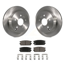 Charger l&#39;image dans la galerie, Rear Brake Rotor And Ceramic Pad Kit For 2010-2017 Chevrolet Equinox GMC Terrain