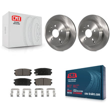 Load image into Gallery viewer, [Rear] 2010-2017 Chevrolet Equinox GMC Terrain Premium OE Brake Rotors &amp; Ceramic Pads Kit For Max Braking