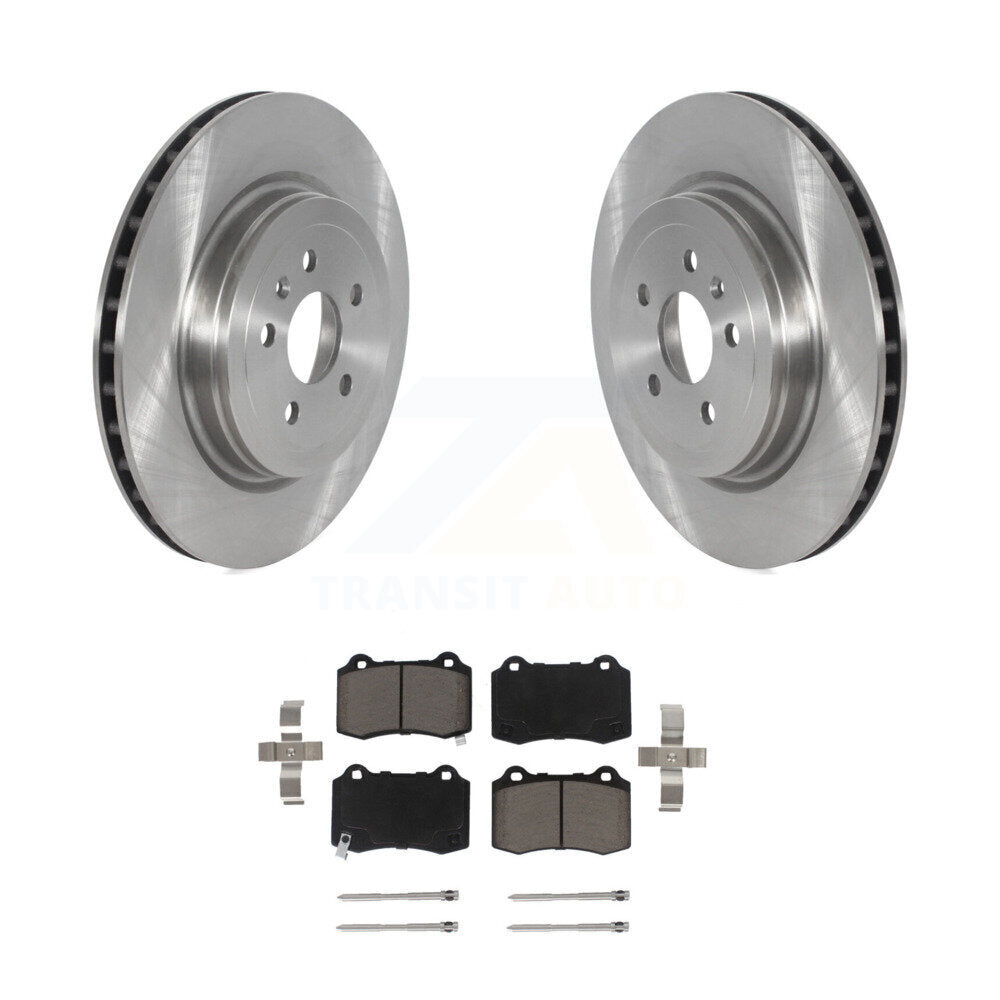 Rear Disc Brake Rotors And Ceramic Pads Kit For 2012-2016 Tesla S