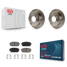 Load image into Gallery viewer, [Rear] 2007-2012 Kia Rondo Premium OE Brake Rotors &amp; Ceramic Pads Kit For Max Braking