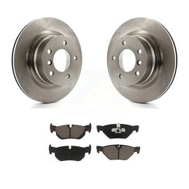 [Rear] 2008-2013 BMW 128i Premium OE Brake Rotors & Ceramic Pads Kit For Max Braking