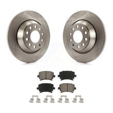 Charger l&#39;image dans la galerie, Rear Brake Rotor &amp; Ceramic Pad Kit For Audi A6 Quattro With 302mm Diameter