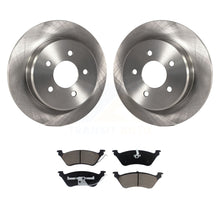 Load image into Gallery viewer, Rear Brake Rotor Ceramic Pad Kit For Dodge Grand Caravan Chrysler Town &amp; Country