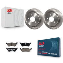 Load image into Gallery viewer, Rear Brake Rotor Ceramic Pad Kit For Dodge Grand Caravan Chrysler Town &amp; Country