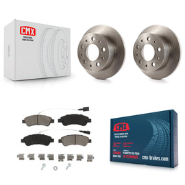 Rear Disc Brake Rotors And Ceramic Pads Kit For Ram ProMaster 1500 2500 3500