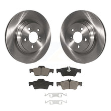 Charger l&#39;image dans la galerie, Rear Brake Rotors &amp; Ceramic Pad Kit For Mercedes-Benz S550 SL550 CL550 S600 S350