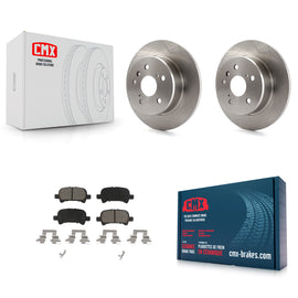 [Rear] 2000-2004 Toyota Avalon Premium OE Brake Rotors & Ceramic Pads Kit For Max Braking
