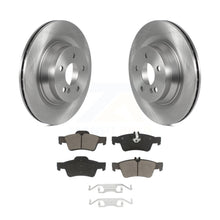 Load image into Gallery viewer, Rear Disc Brake Rotors And Ceramic Pads Kit For Mercedes-Benz CLS550 E550