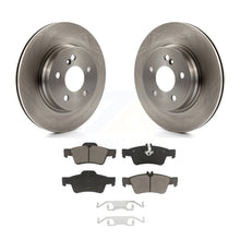 Charger l&#39;image dans la galerie, Rear Disc Brake Rotors And Ceramic Pads Kit For Mercedes-Benz E550