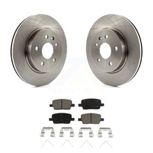 Load image into Gallery viewer, Rear Disc Brake Rotors And Ceramic Pads Kit For Chevrolet Camaro Cadillac CT6