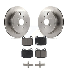 Load image into Gallery viewer, Rear Disc Brake Rotors And Ceramic Pads Kit For Subaru BRZ Toyota 86