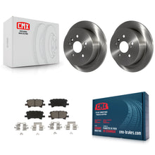 Load image into Gallery viewer, Rear Brake Rotors Ceramic Pad Kit For Lexus Toyota Highlander RX350 RX330 RX400h