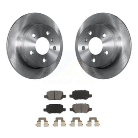 [Rear] 2006-2011 Mercedes-Benz B200 Premium OE Brake Rotors & Ceramic Pads Kit For Max Braking