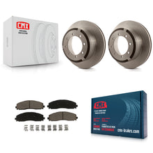 Load image into Gallery viewer, Rear Disc Brake Rotors And Ceramic Pad Kit For Ford F-250 Super Duty F-350 F-450